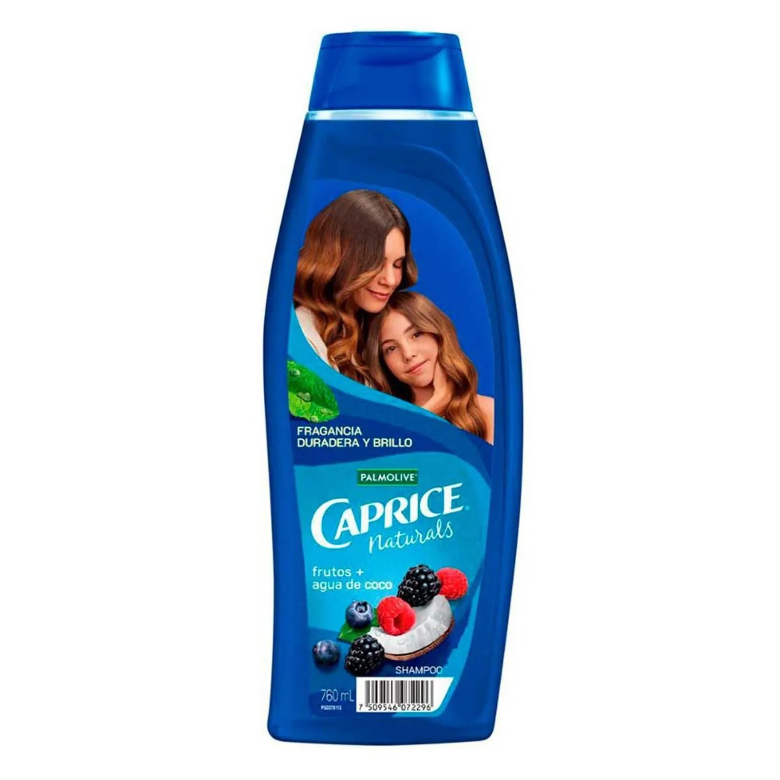 Shampoo Caprice Naturals Frutos Rojos y Agua de Coco Fragancia Vegana con Ingredientes Naturales 760 ml