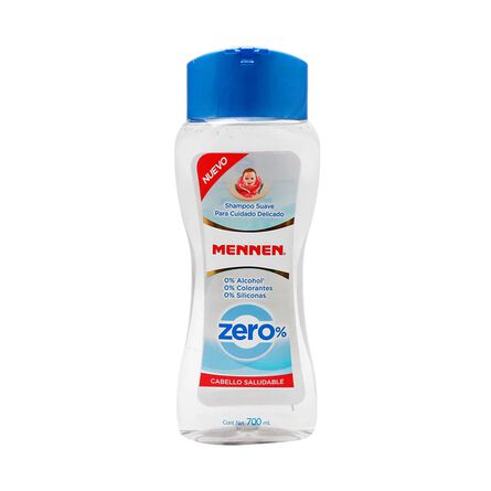 Shampoo Mennen Cabello Saludable Zero Fórmula Suave sin Parabenos 400 ml