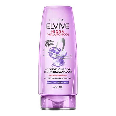 Acondicionador L'Oréal Elvive hidra hialurónico cabello deshidratado 680 ml