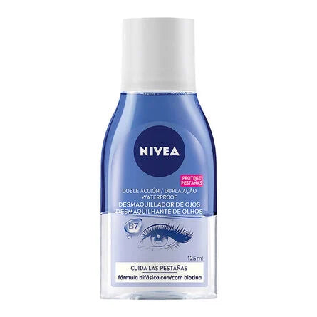Desmaquillante NIVEA bifásico de ojos con flor de aciano 125 ml