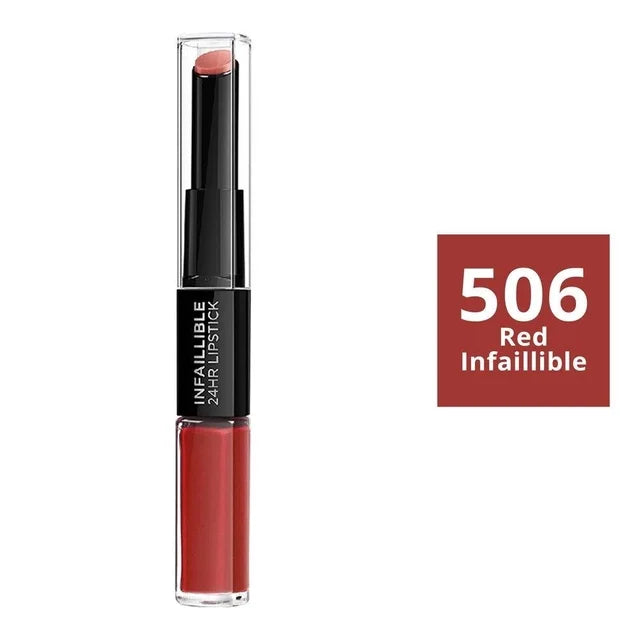Labial líquido L'Oréal Infallible 24hr 506 red infallible 3.7 ml