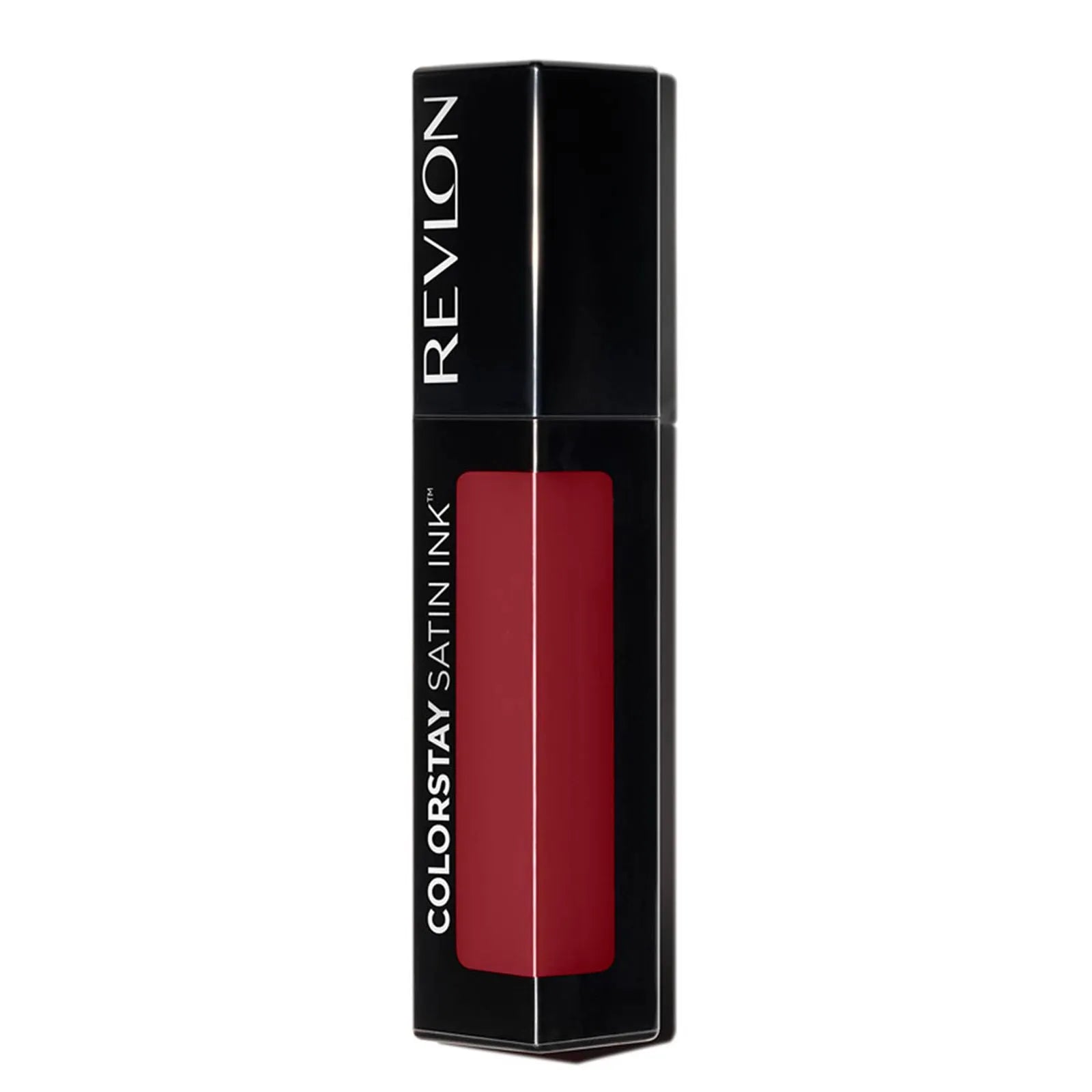 Labial líquido Revlon Colorstay satin ink silky sienna rojo 5 ml