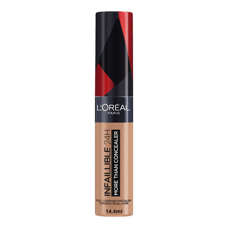 Corrector líquido L'Oréal Infallible 24h more than concealer 329 cashew 14.4 ml