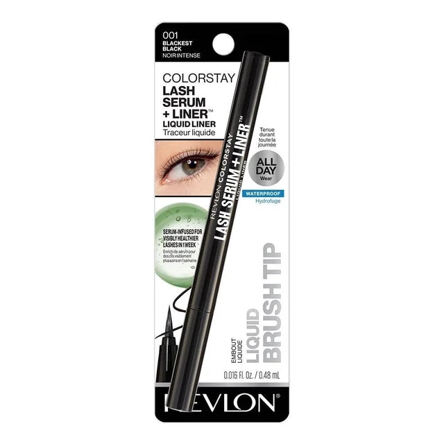Delineador Revlon Colorstay Blackest Black .48 ml