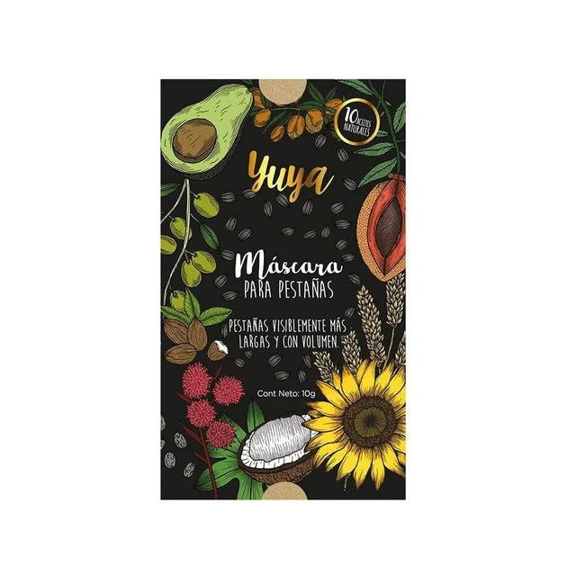 Máscara para pestañas Yuya 10 aceites esenciales 10 gr