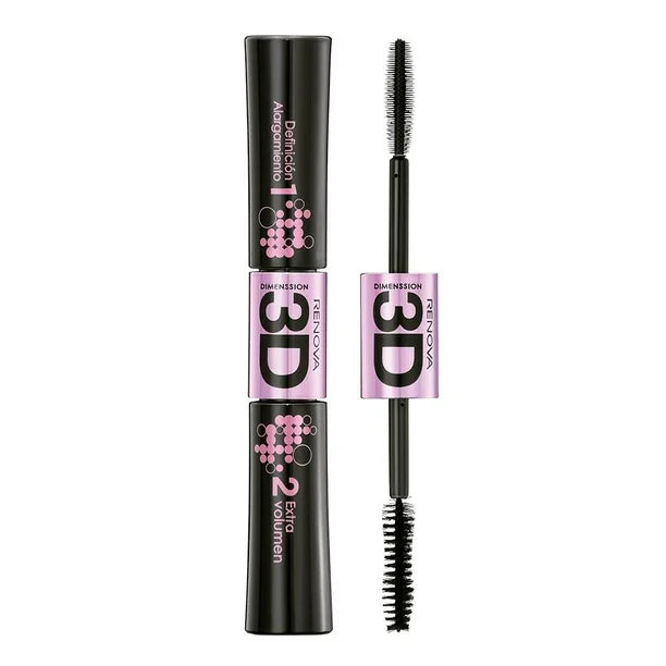 Máscara para pestañas Renova dimenssion 3D negro 14.5 gr