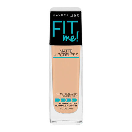 Base de maquillaje Maybelline New York Fit Me! matte + poreless 128 warm nude 30 ml