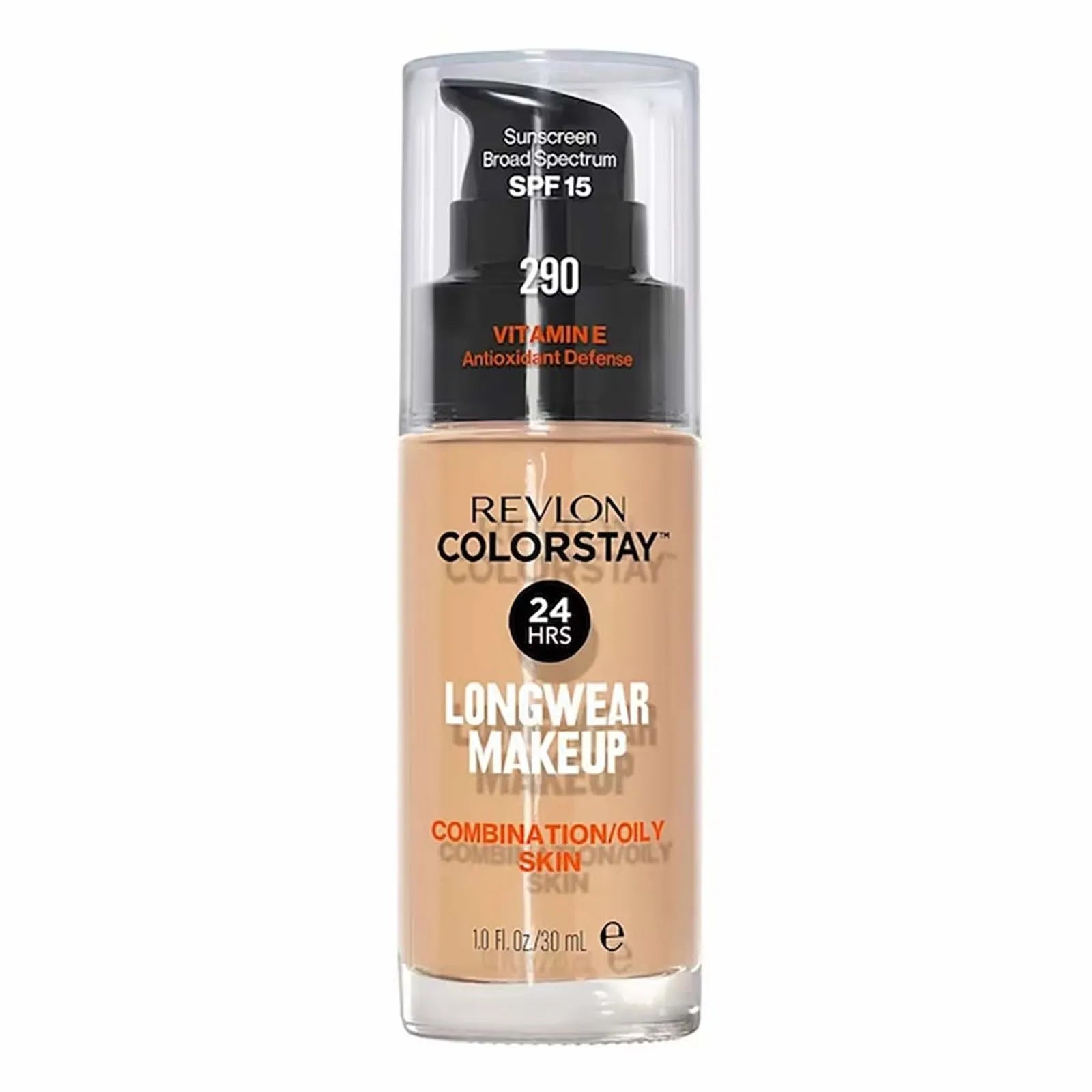 Maquillaje líquido Revlon ColorStay natural ochre con vitamina E 30 ml