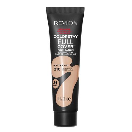 Maquillaje líquido Revlon ColorStay Full Cover matte 210 sand beige 30 ml