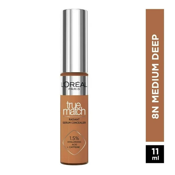 Corrector L'Oréal True Match Radiant Serum Concealer tono 8n 10 ml