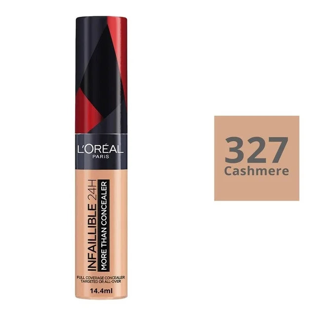 Corrector líquido L'Oréal Infallible 24h more than concealer 327 cashmere 14.4 ml