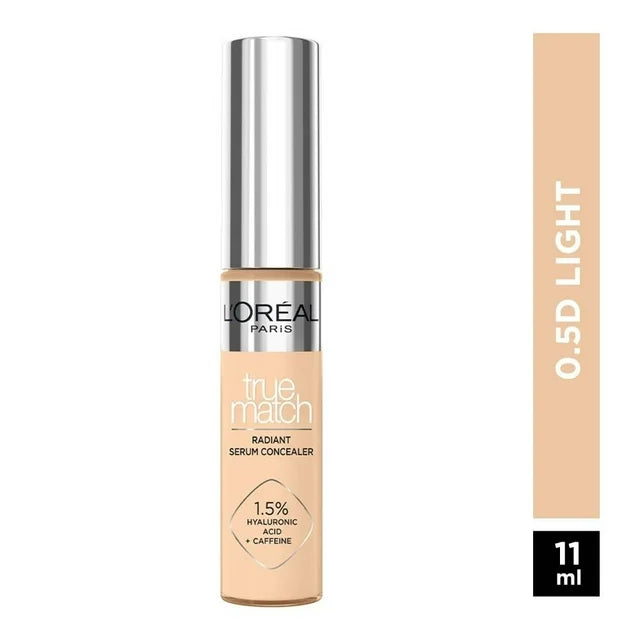 Corrector L'Oréal True Match Radiant Serum Concealer tono 0.5d 10 ml