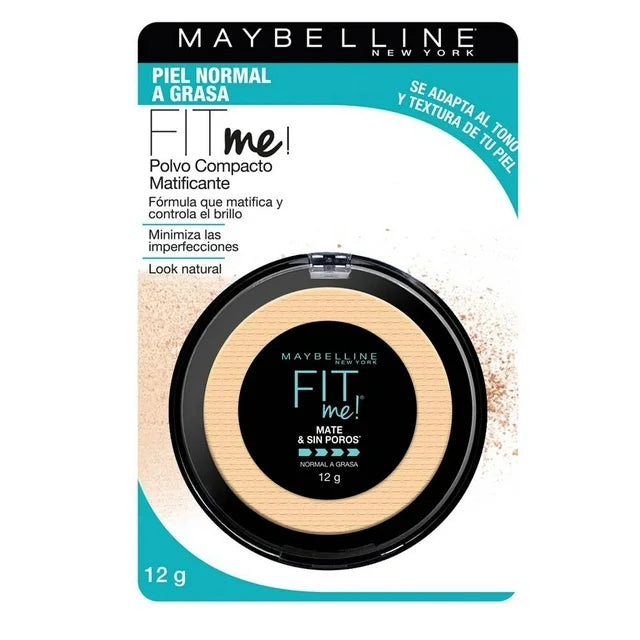 Polvo compacto Maybelline Fit Me! porcelain 12 gr