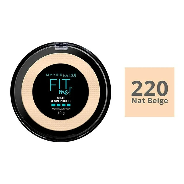 Polvo compacto Maybelline Fit Me! 220 natural beige 12 gr