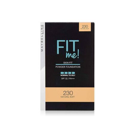 Polvo compacto Maybelline Fit me! 230 natural buff 12 gr