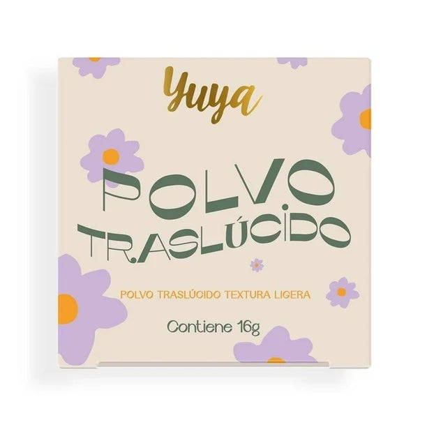Polvo Yuya traslúcido textura ligera 16 gr