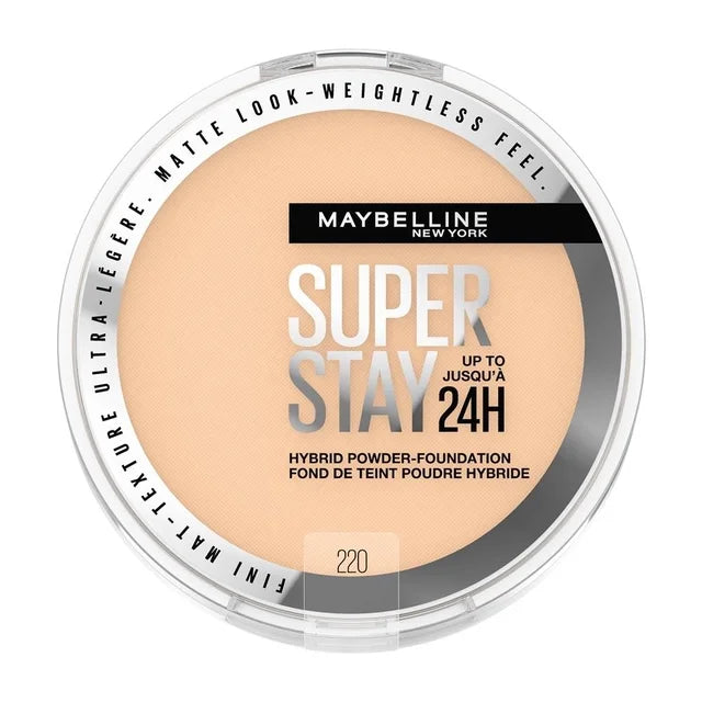 Base de maquillaje en polvo Maybelline Superstay 24H tono 220, 6 gr