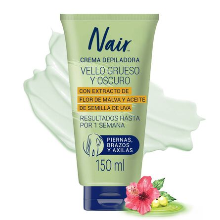 Crema depilatoria Nair corporal vello grueso y oscuro 150 ml