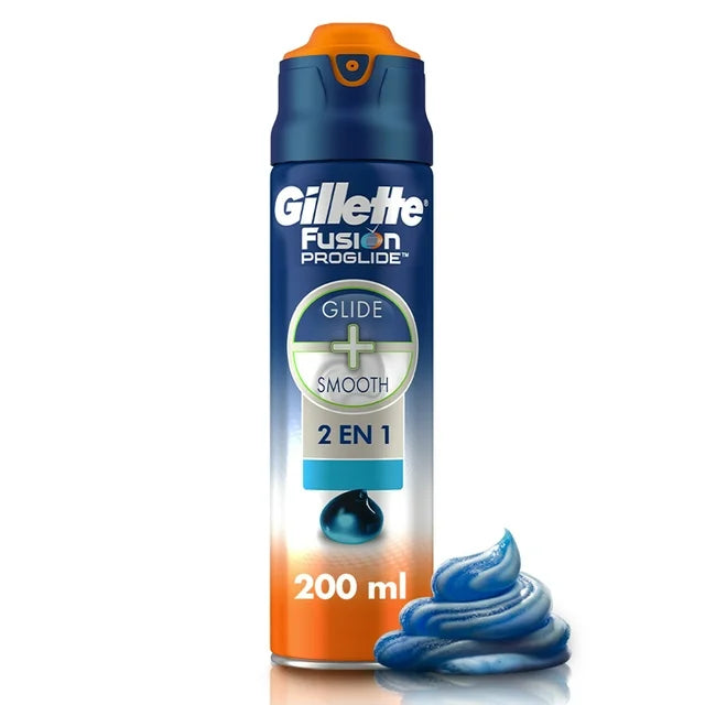 Gel para afeitar Gillette Fusión para rasurar con rastrillo para hombre 200 ml