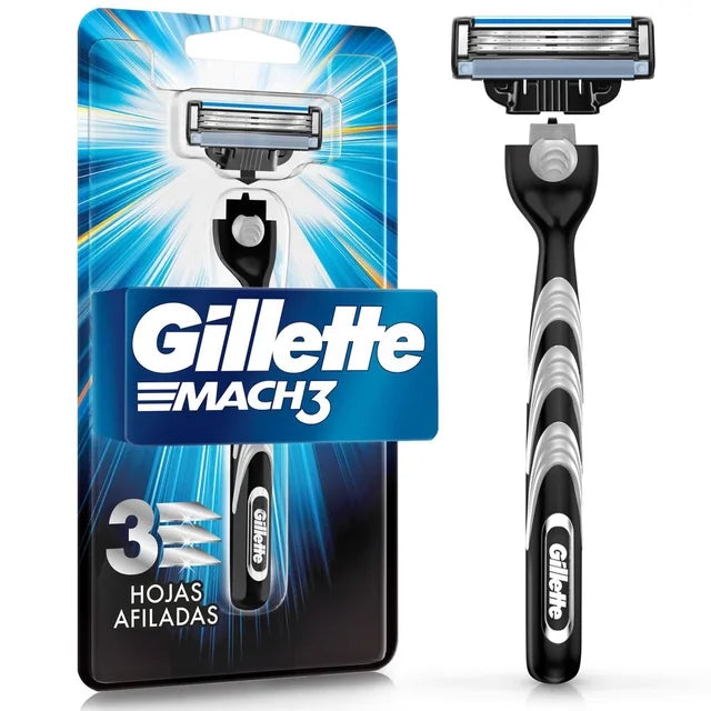 Rastrillo Gillette Mach3 con 3 Hojas 1 pz