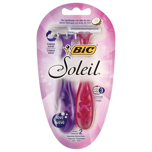 Rastrillo Bic Soleil 2 pz