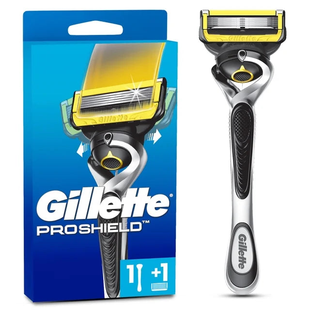 Rastrillo Gillette Proshield con 5 Hojas para Rasurar la Barba Más al Ras, 1 pz