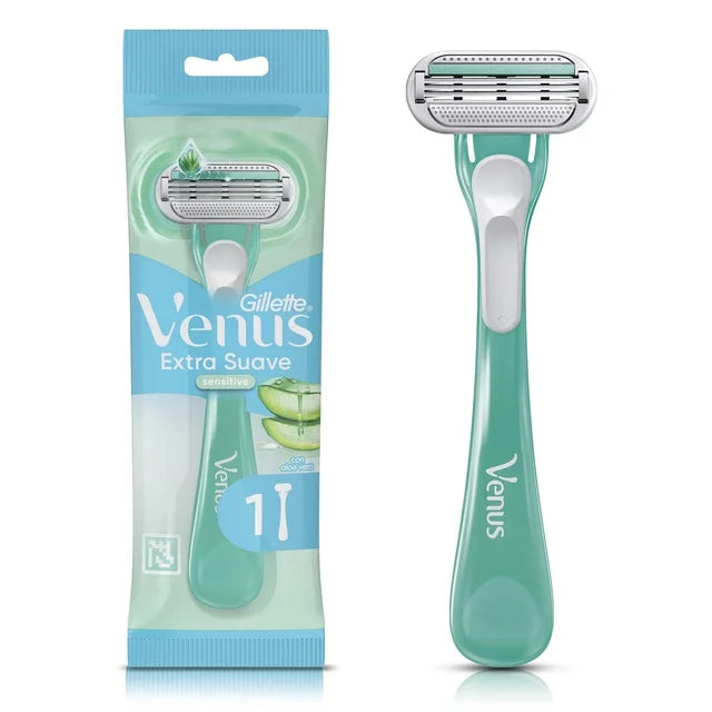Rastrillo para Mujer Gillette Venus Extra Suave Sensitive para Piel Sensible 1 pz