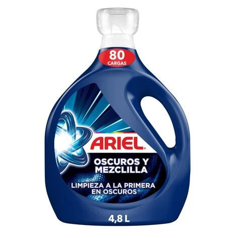 Detergente Líquido Ariel Oscuros & Mezclilla 4.8 L
