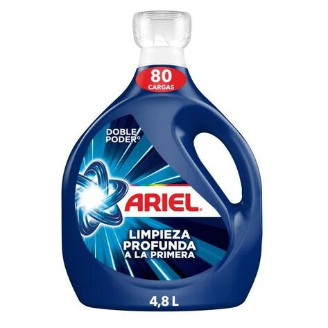 Detergente Líquido Ariel Doble Poder 4.8 L