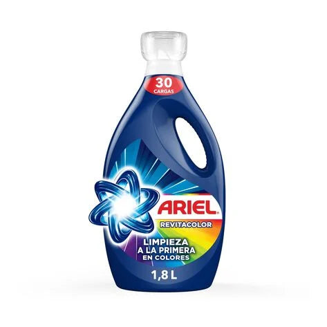 Detergente Líquido Ariel Color 30 lavadas 1.8 L
