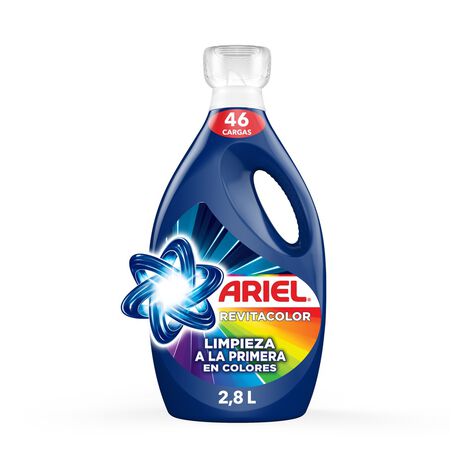 Detergente Líquido Ariel Color 45 lavadas 2.8 L