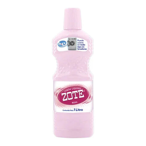 Jabón Líquido Zote Rosa 1 Lt
