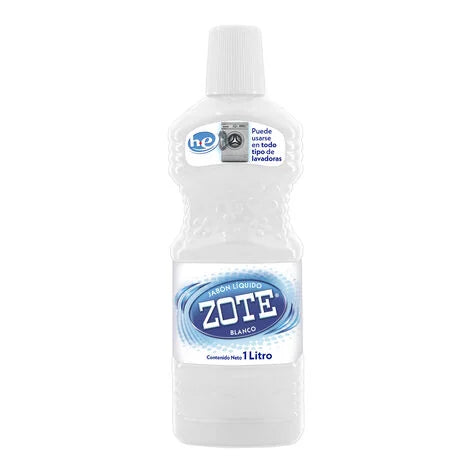 Jabón Líquido Zote Blanco 1 Lt