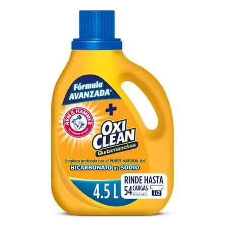 Detergente Líquido Arm and Hammer con OxiClean 4.5 L