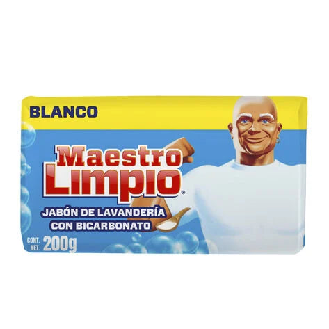 Jabón de lavandería en barra Maestro Limpio 200 gr