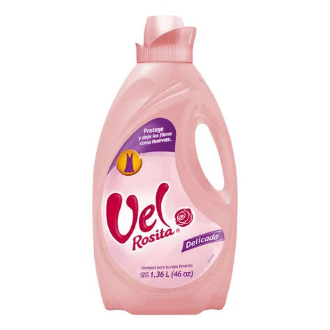 Shampoo para Ropa Delicada Vel Rosita 1.36 Lt