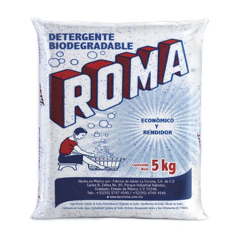 Detergente en Polvo Multiusos Roma 5 kg