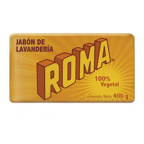 Jabón en Barra de Lavandería Roma 400 gr
