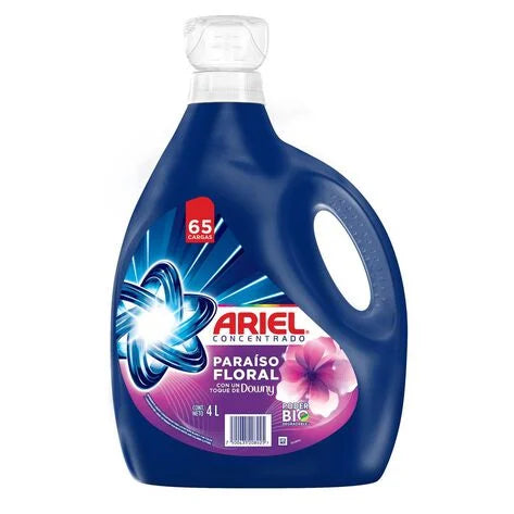 Detergente Líquido Ariel Paraíso Floral 4 L