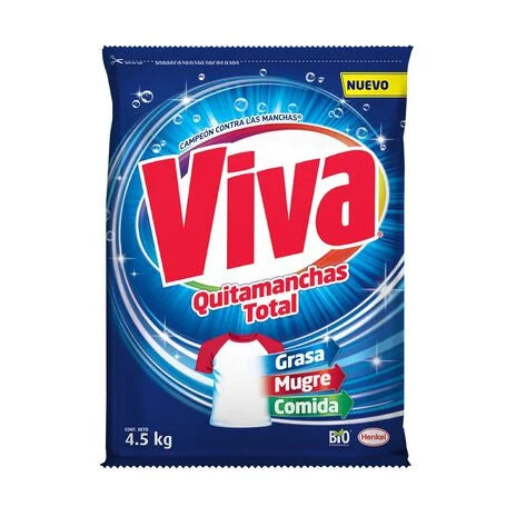 Detergente en polvo Viva Regular 4.5 Kg