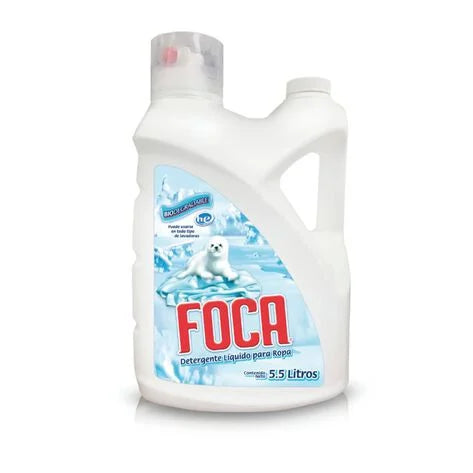 Detergente líquido Foca 5.5 Lt