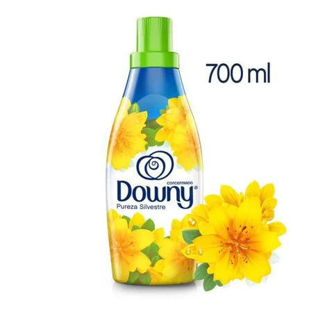 Suavizante de Telas Downy Intense Pureza, Aroma Cítrico Floral con Hierbas Verdes, 700 ml