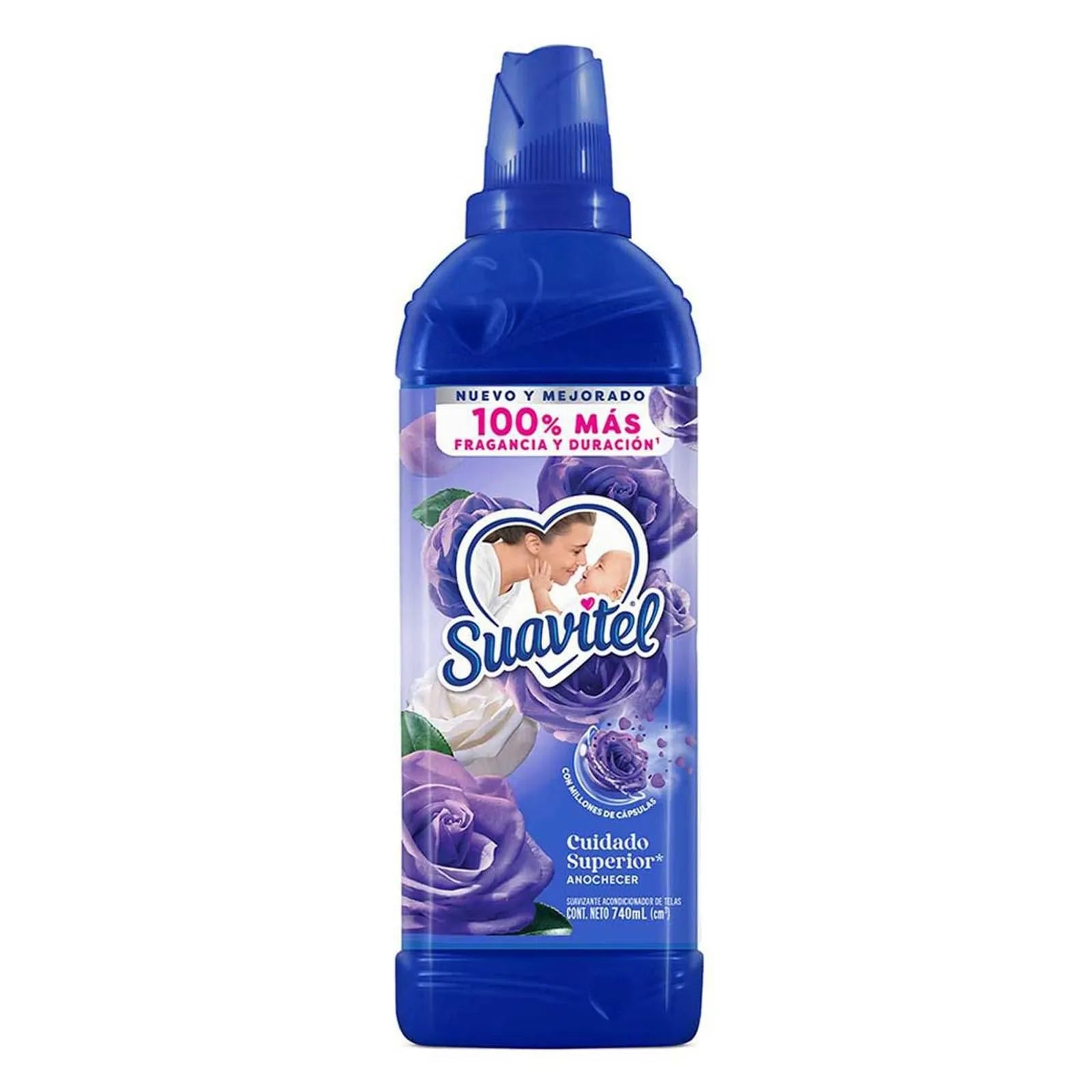 Suavizante de Telas Suavitel Cuidado Superior Anochecer 740 ml