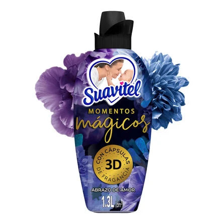 Suavizante de Telas Suavitel Momentos Mágicos Abrazo de Amor 1.3 L