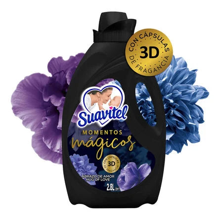 Suavizante de Telas Suavitel Momentos Mágicos Abrazo de Amor 2.8 L