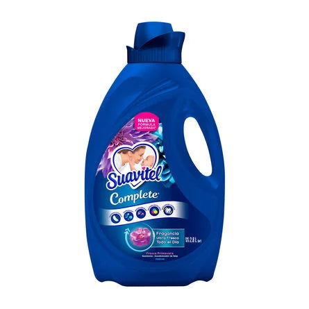 Suavizante de Telas Suavitel Complete Fresca Primavera 2.8 L