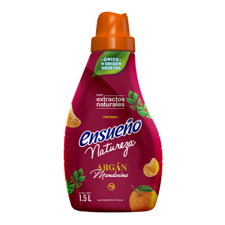 Suavizante De Telas Ensueño Natureza Argán+ Mandarina 1.5 L