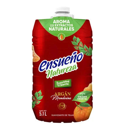 Suavizante De Telas Ensueño Natureza Argán + Mandarina 5.1 L