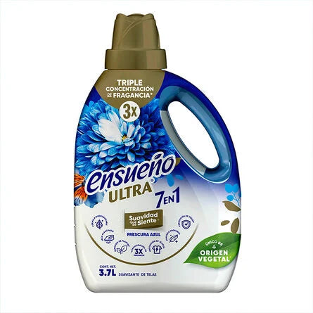 Suavizante de telas Ensueño Ultra 7 en 1 Frescura Azul 3.7 L