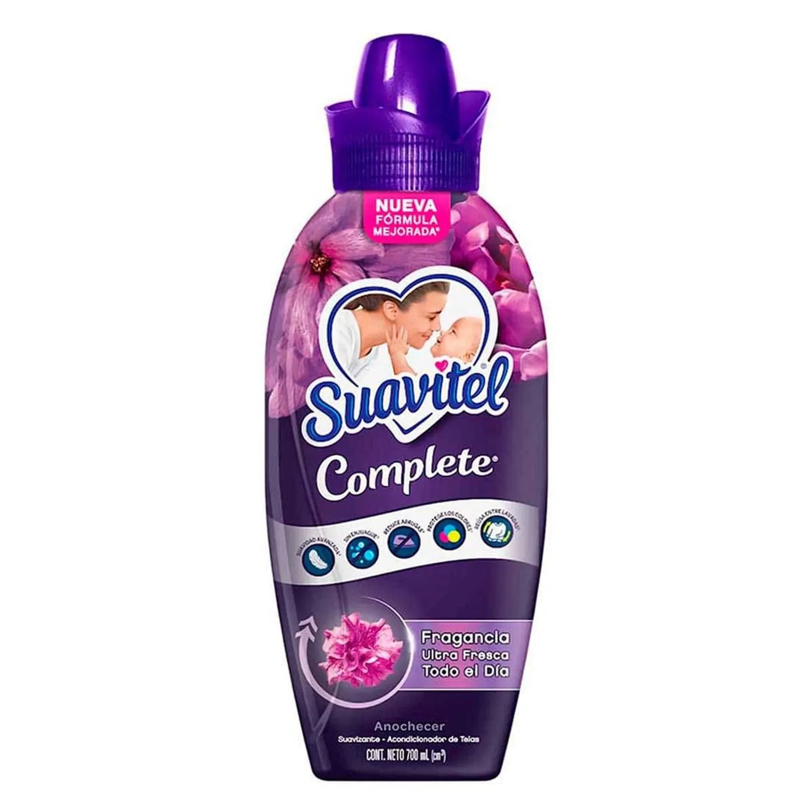 Suavizante de Telas Suavitel Complete Anochecer 700 ml